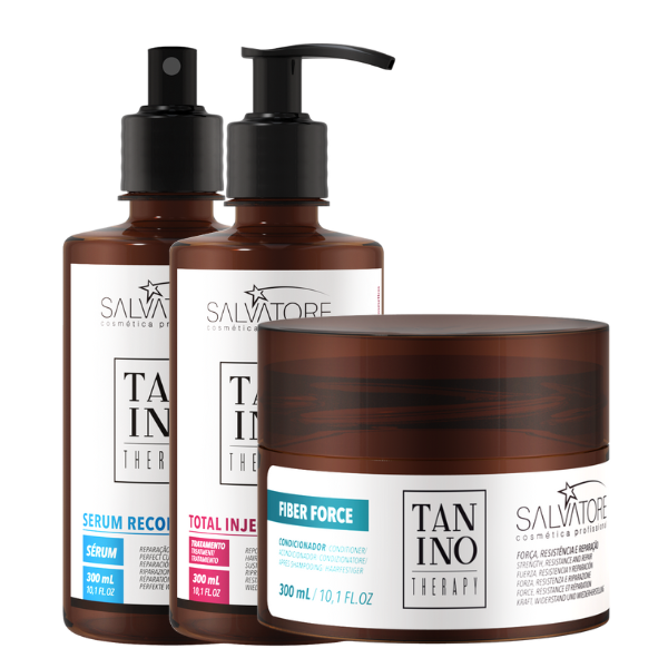 Blond Repair System (Injection Repair Sh + Fiber Force Cd + Serum Reconst.)
