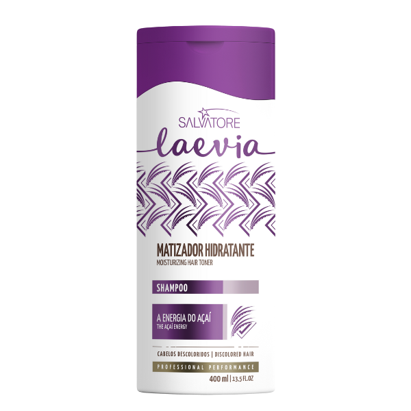 Shampoo Matizador Hidratante 400ml - Laevia