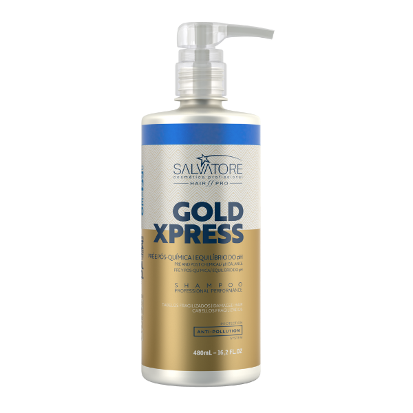 Shampoo Gold Xpress Cliente 480ml - Hair Pro
