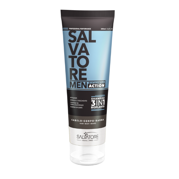 Shampoo 3 In 1 Men 250ml - Hair Pro