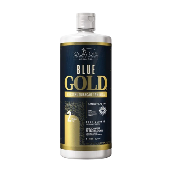 Condicionador Blue Gold Restruturação 1.000ml - Hair Pro