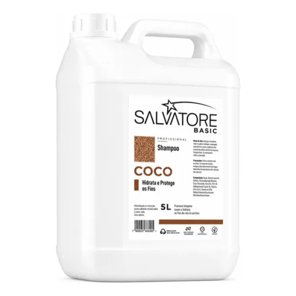 Shampoo Coco Salvatore Basics 5 Litros