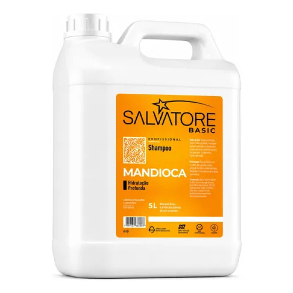 Shampoo Mandioca Salvatore Basics 5 Litros