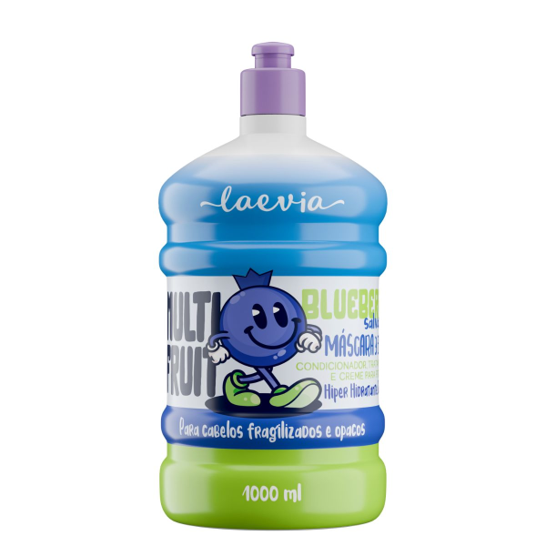 Fruit Blueberry Salvador Mascara 3em1 1L - Laevia