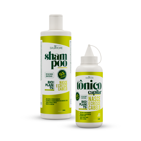 Kit Bioplants Nasce& Cresce (Sh.300ml.+Tônico 140ml.)