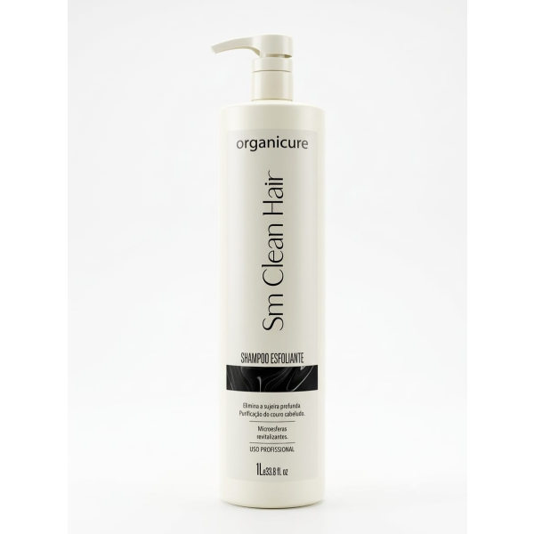 Shampoo SM Clean Hair Esfoliante 1000ml - Organicure