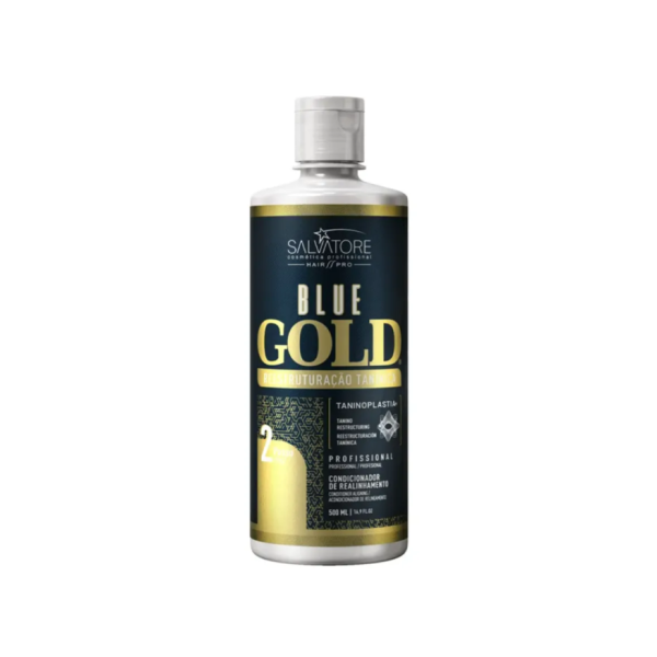 Cond. Blue Gold Restruturação 500ml - Hair Pro